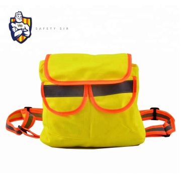 Bolsa de mensajero de una sola correa reflectante de Hi-Vis, Bolsa de Escuela de Alta Capacidad de Alta Capacidad para Protección de Seguridad